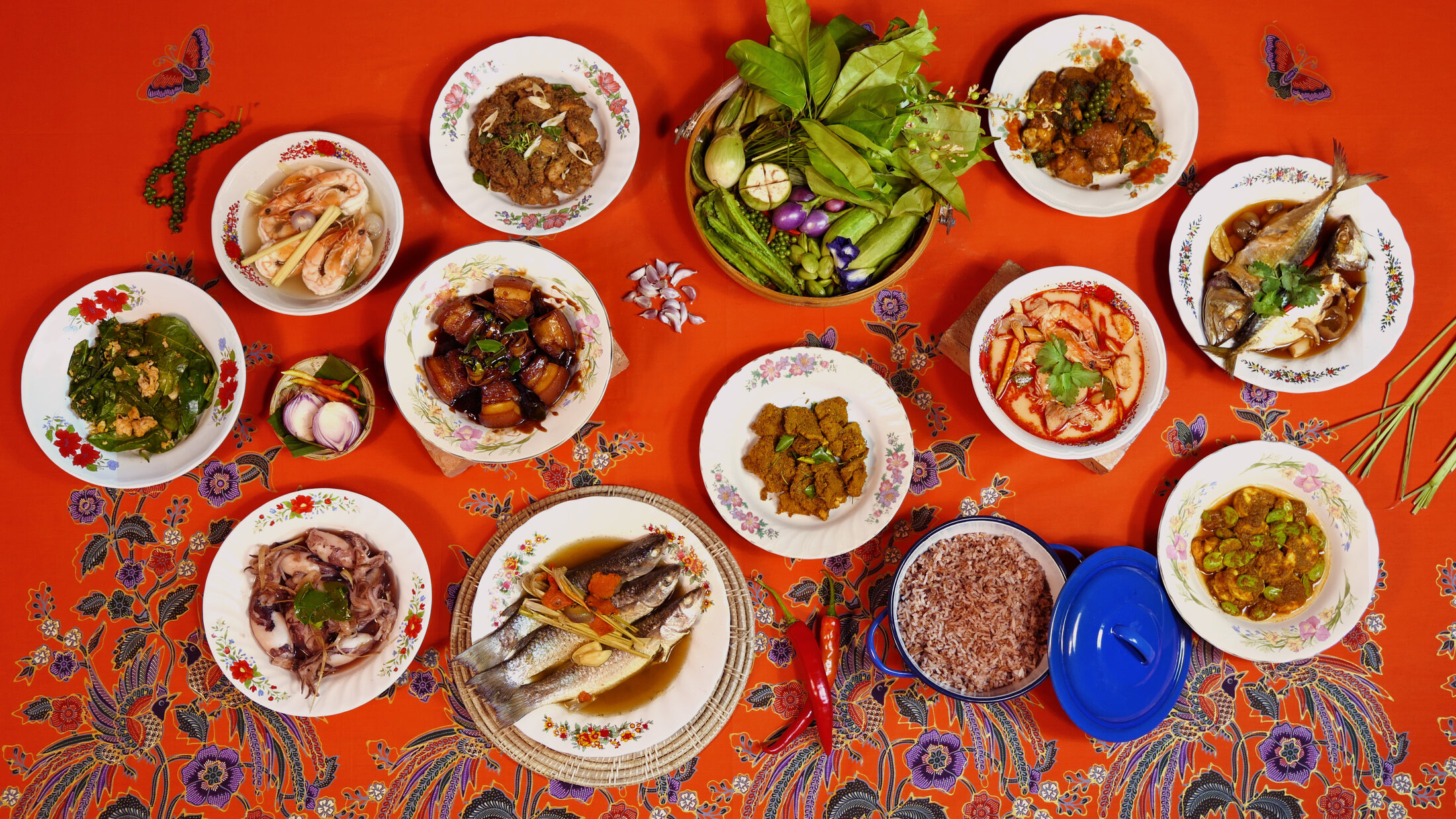 Southern Thai banquet